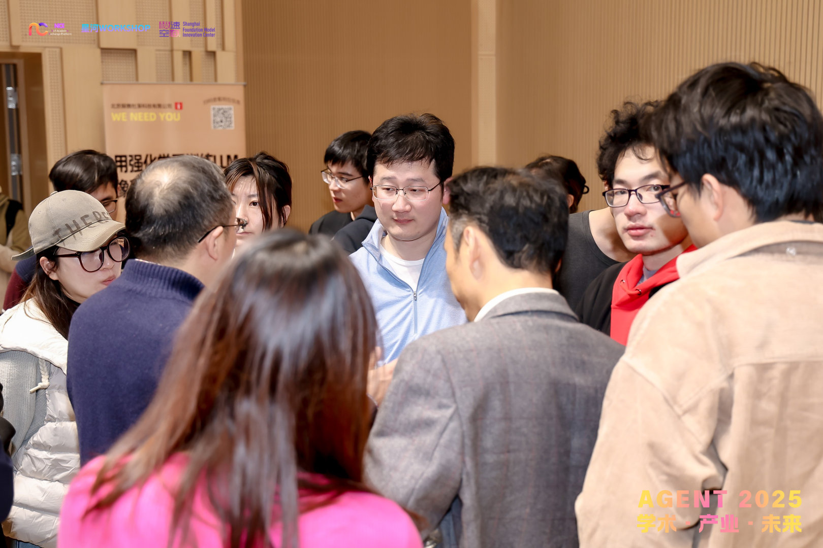 Networking during the event